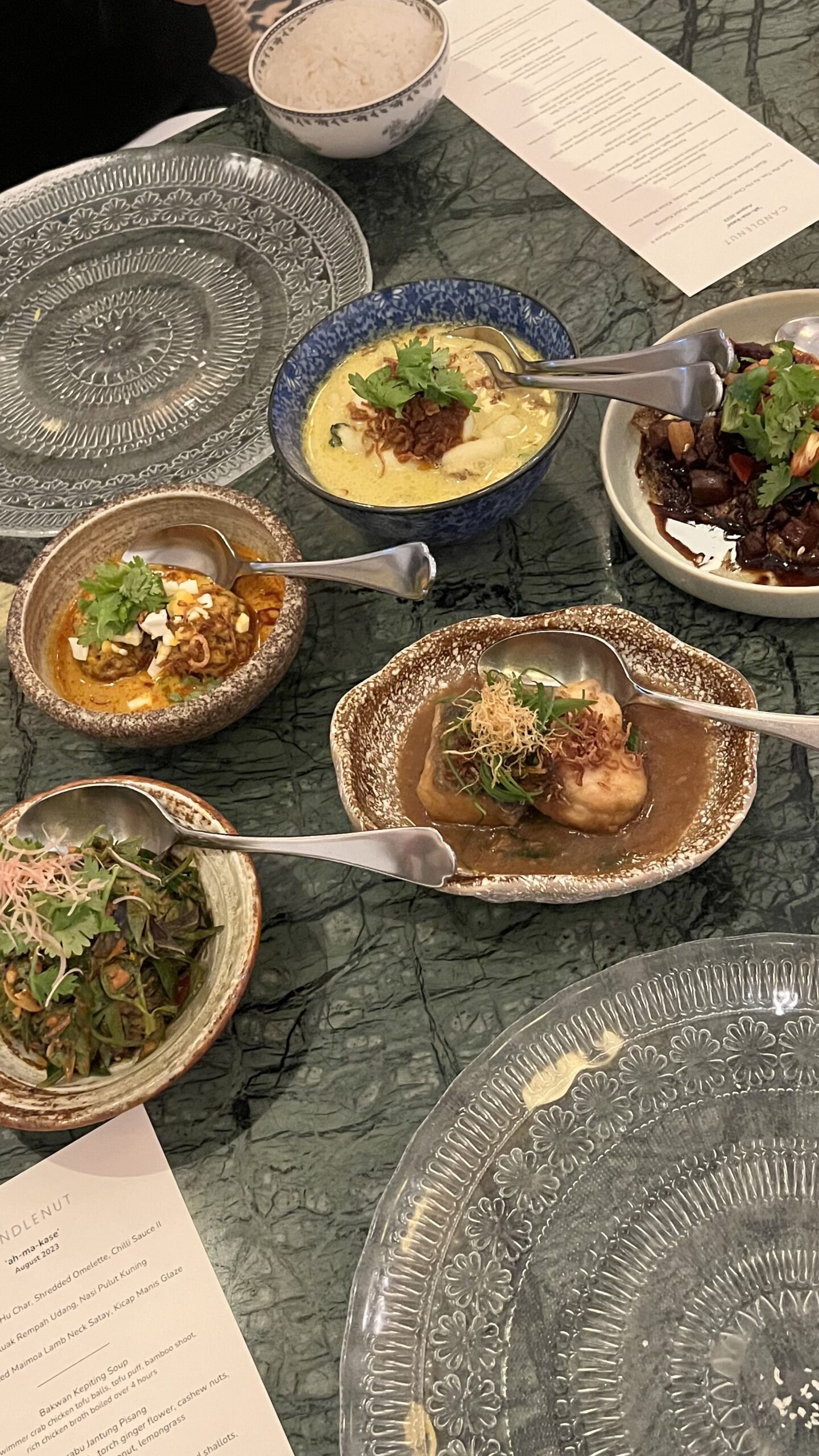 A Fine Dining Experience at Candlenut in Singapore